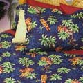 Tiki Town King Comforter
