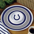 Indianapolis Colts NFL 14" Round Melamine Chip and Dip Bowl
