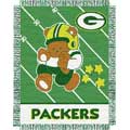 Green Bay Packers "Baby" 36" x 46" Woven Jacquard Throw