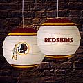 Washington Redskins NFL Rice Paper Lamp