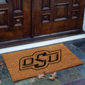 Oklahoma State Cowboys NCAA College Rectangular Outdoor Flocked Door Mat