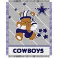 Dallas Cowboys "Baby" 36" x 46" Woven Jacquard Throw