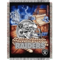 Oakland Raiders NFL "Home Field Advantage" 48" x 60" Tapestry Throw