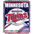 Minnesota Twins MLB 48"x 60" Triple Woven Jacquard Throw