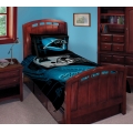 Carolina Panthers NFL Twin/Full Comforter Set 63" x 86"