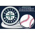 Seattle Mariners MLB 20" x 30" Acrylic Tufted Rug