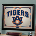 Auburn Tigers NCAA College Framed Glass Mirror