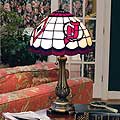 New Jersey Devils NHL Stained Glass Table Lamp
