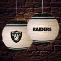 Oakland Raiders NFL 18" Rice Paper Lamp