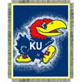 Kansas Jayhawks "Focus" 48" x 60" Woven Jacquard Throw