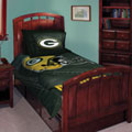 Green Bay Packers Twin / Full Comforter with Two Shams