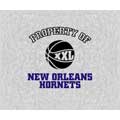 New Orleans Hornets 58" x 48" "Property Of" Blanket / Throw