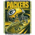 Green Bay Packers "Spiral" 48" x 60" Woven Jacquard Throw