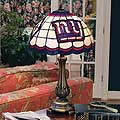 New York Giants NFL Stained Glass Table Lamp