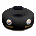 Pittsburgh Steelers NFL Vinyl Inflatable Chair w/ faux suede cushions
