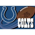 Indianapolis Colts NFL 20" x 30" Tufted Rug