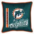 Miami Dolphins Side Lines Toss Pillow