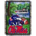 Mississippi Ole Miss Rebels "Home Field" 48" x 60" Woven Tapestry Throw