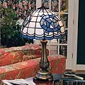 North Carolina Tarheels NCAA Stained Glass Table Lamp