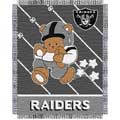 Oakland Raiders "Baby" 36" x 46" Woven Jacquard Throw