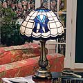 New York Yankees MLB Stained Glass Table Lamp