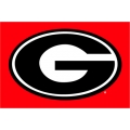 Georgia Bulldogs NCAA College 20" x 30" Acrylic Tufted Rug