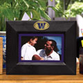 Washington Huskies NCAA College 8" x 10" Black Horizontal Picture Frame
