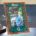 Miami Dolphins NFL Vertical Art Glass Picture Frame