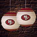 San Francisco 49ers NFL Rice Paper Lamp