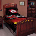 Kansas City Chiefs Twin / Full Comforter with Two Shams