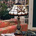 Virginia Cavaliers NCAA Stained Glass Table Lamp