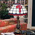 Philadelphia Phillies MLB Stained Glass Table Lamp