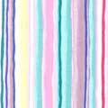 Posies Pink Fitted Sheet - Stripe