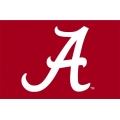 Alabama Crimson Tide NCAA College 39" x 59" Acrylic Tufted Rug