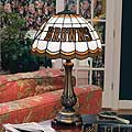 Cleveland Browns NFL Stained Glass Table Lamp