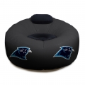 Carolina Panthers NFL Vinyl Inflatable Chair w/ faux suede cushions