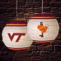 Virginia Tech Hokies NCAA Rice Paper Lamp