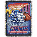 New York Giants "Home Field" 48" x 60" Woven Tapestry Throw