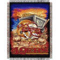 San Francisco 49ers NFL "Home Field Advantage" 48" x 60" Tapestry Throw