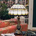 Nashville Predators NHL Stained Glass Table Lamp