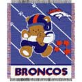 Denver Broncos "Baby" 36" x 46" Woven Jacquard Throw