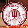 Indiana Hoosiers NCAA College 14" Ceramic Chip and Dip Tray