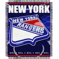 New York Rangers NHL 48" x 60" Triple Woven Jacquard Throw