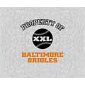 Baltimore Orioles 58" x 48" "Property Of" Blanket / Throw