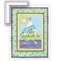 Sailing Fun - Contemporary mount print with beveled edge