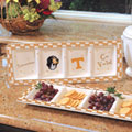 Tennessee Vols NCAA College Gameday Ceramic Relish Tray