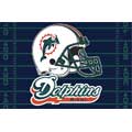 Miami Dolphins 39" x 59" Tufted Acrylic Rug