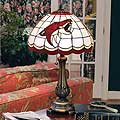 Phoenix Coyotes NHL Stained Glass Table Lamp