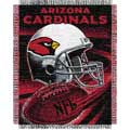 Arizona Cardinals "Spiral" 48" x 60" Woven Jacquard Throw