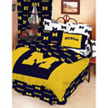 Michigan Wolverines 100% Cotton Sateen Twin Bed-In-A-Bag